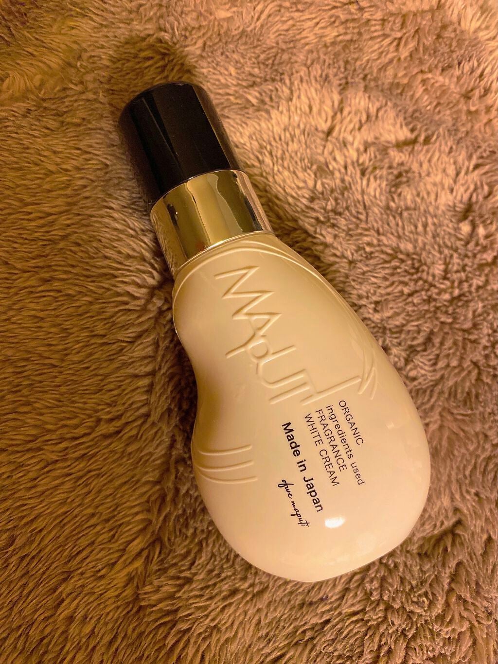 オーガニックフレグランスホワイトクリーム/MAPUTI/デリケートゾーンケアを使ったクチコミ(1枚目)