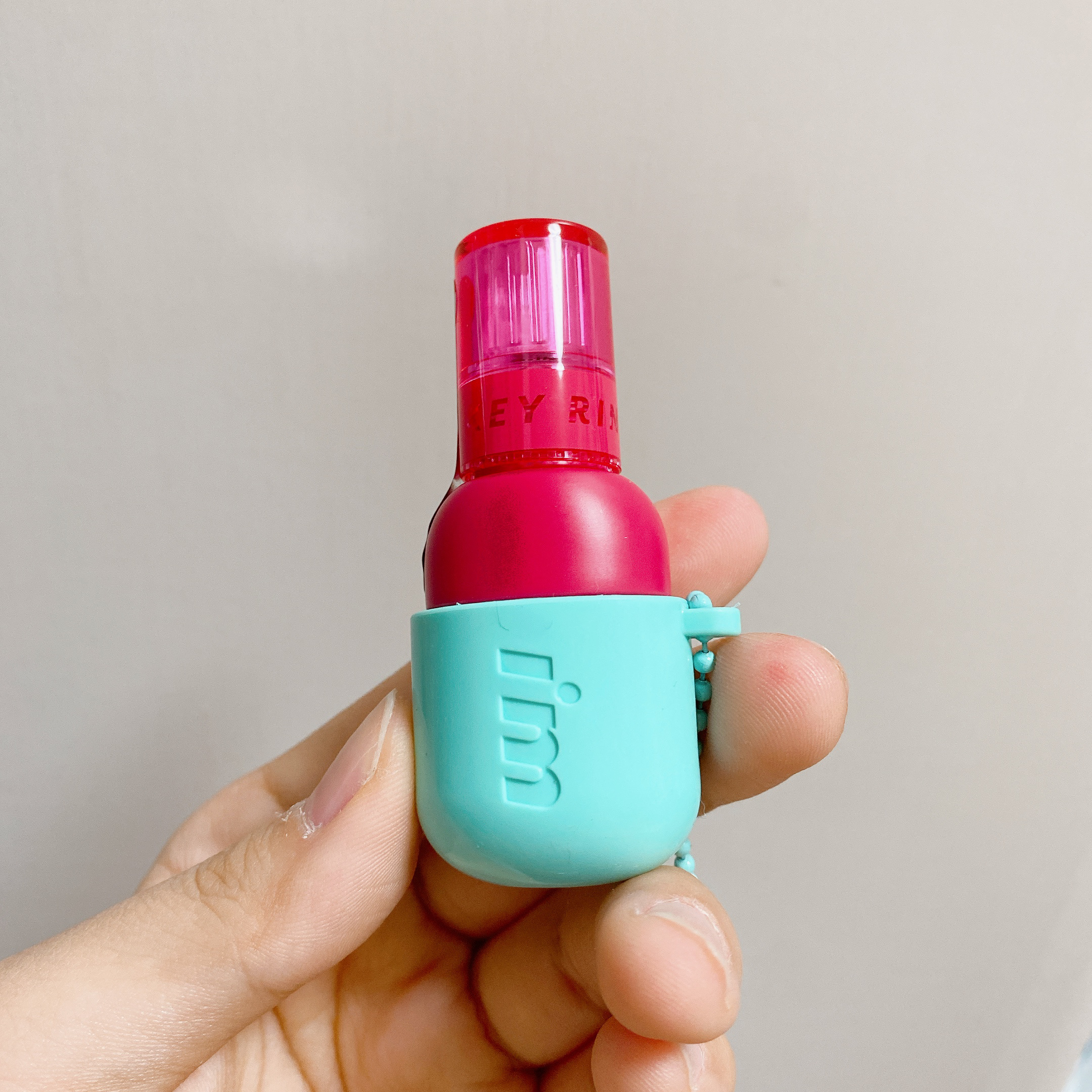 カラーキーリングウォータージェルティント #02 Orange Delight/i’m meme/リップティントを使ったクチコミ（1枚目）