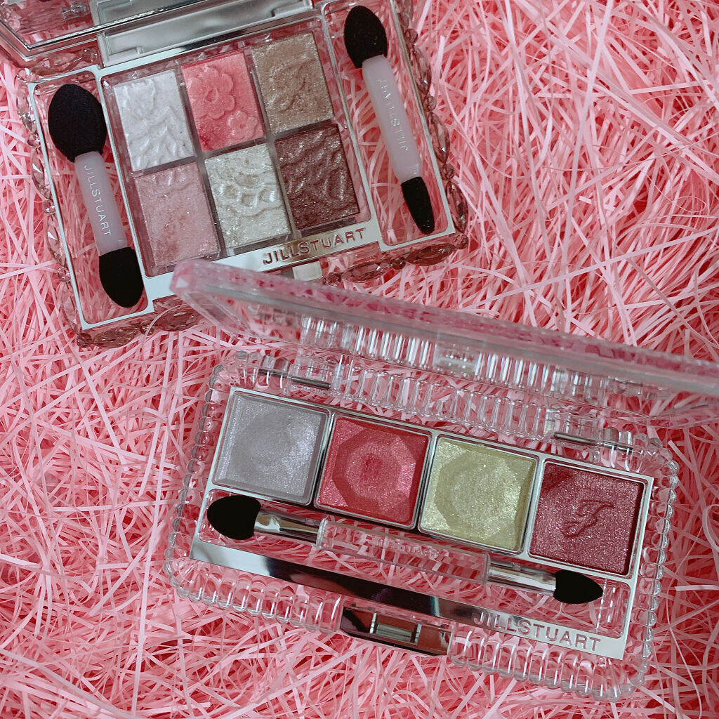 ジルスチュアート エターナルクチュール アイズ シマー 08 rosy candle/JILL STUART/アイシャドウパレットを使ったクチコミ（2枚目）