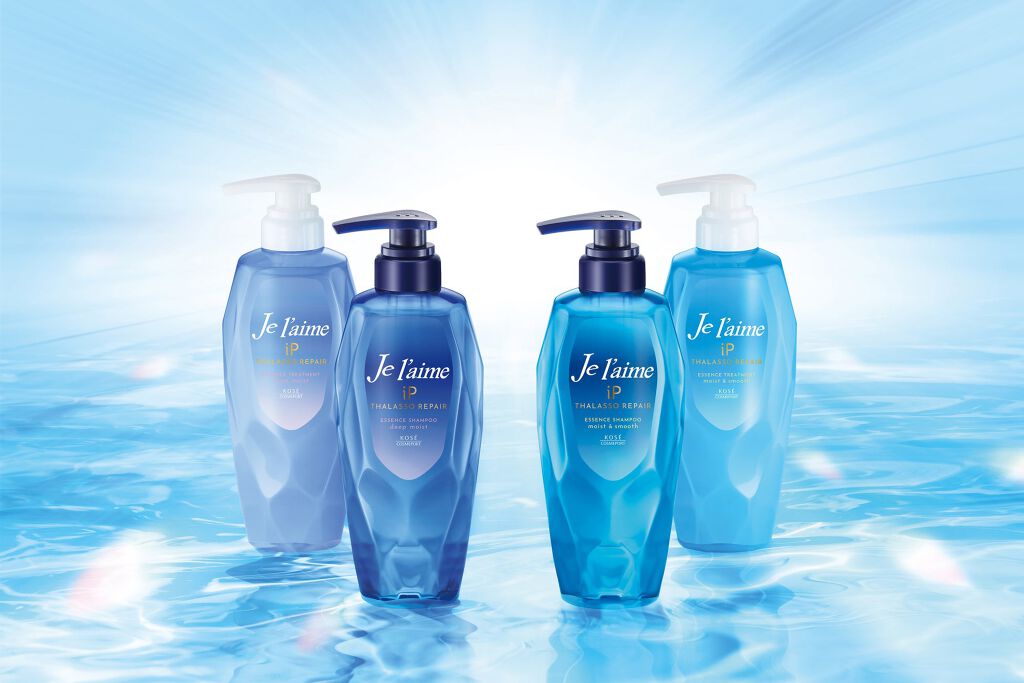 iP タラソリペア 補修美容液 シャンプー/トリートメント (モイスト＆スムース)/Je l'aime/市販シャンプーを使ったクチコミ（2枚目）