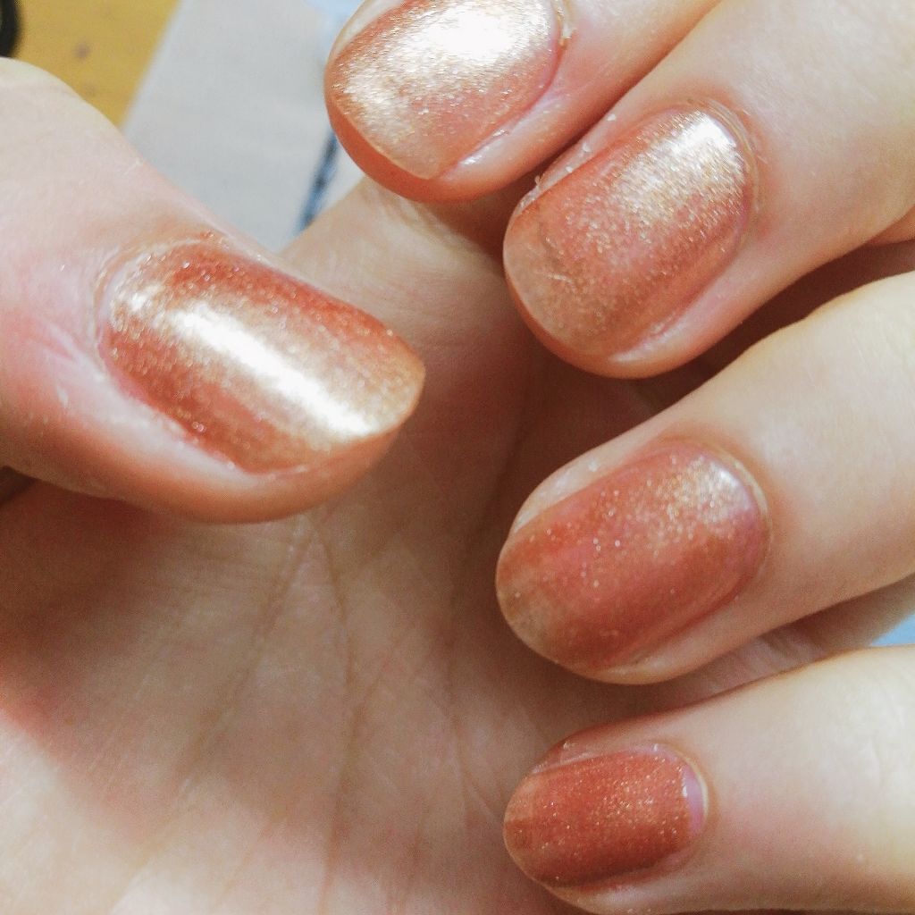 ピールオフマニキュア/キャンドゥ/マニキュアを使ったクチコミ(2枚目)