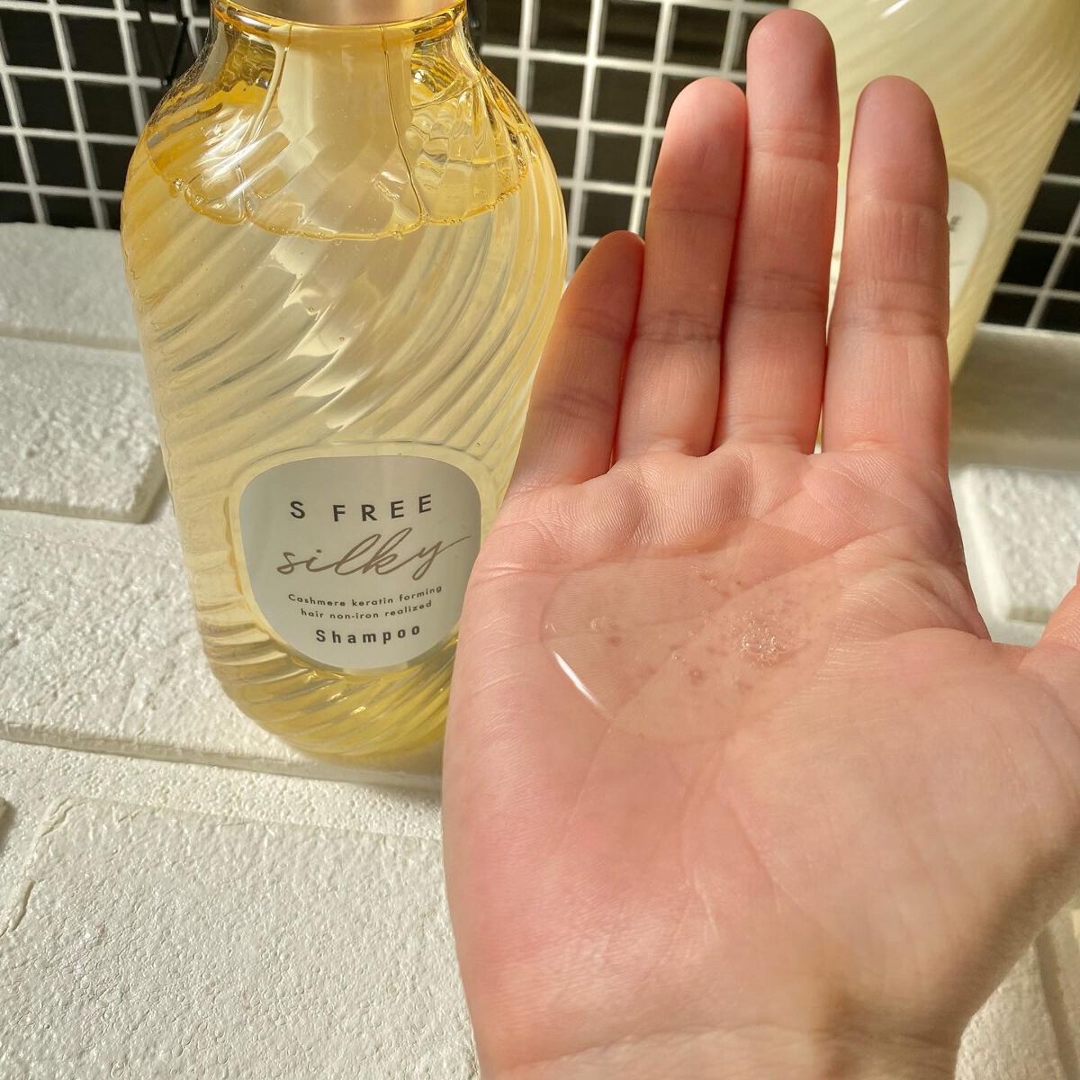 シャンプー シルキースムース/トリートメント シルキースムース /S FREE/市販シャンプーを使ったクチコミ(3枚目)