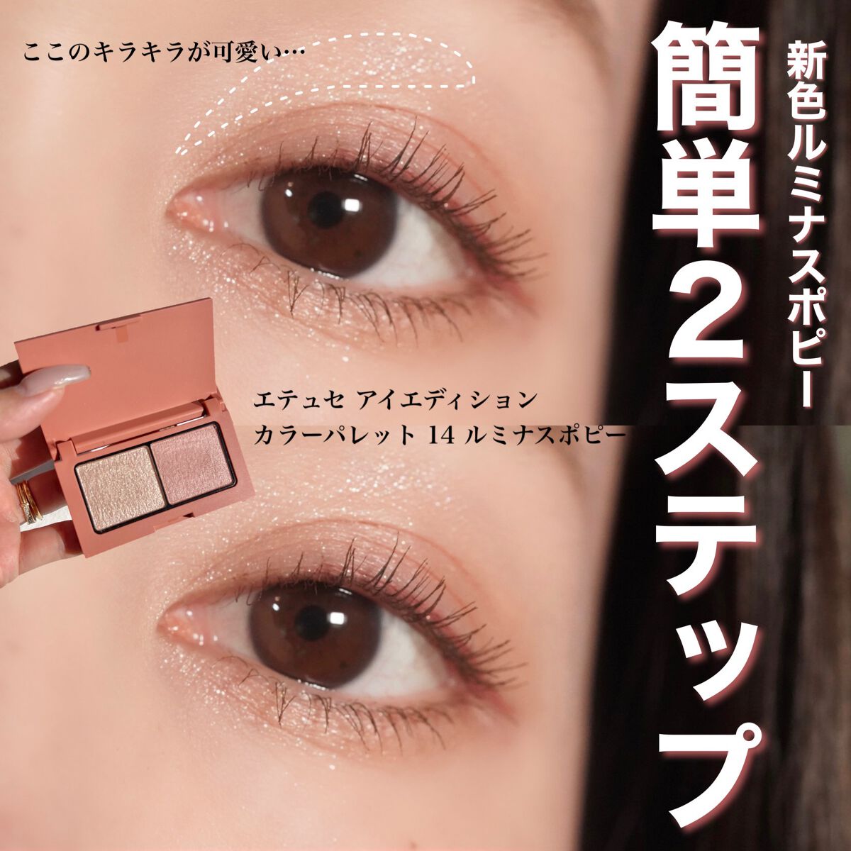 エテュセ アイエディション(カラーパレット)/ettusais/アイシャドウパレットを使ったクチコミ（1枚目）