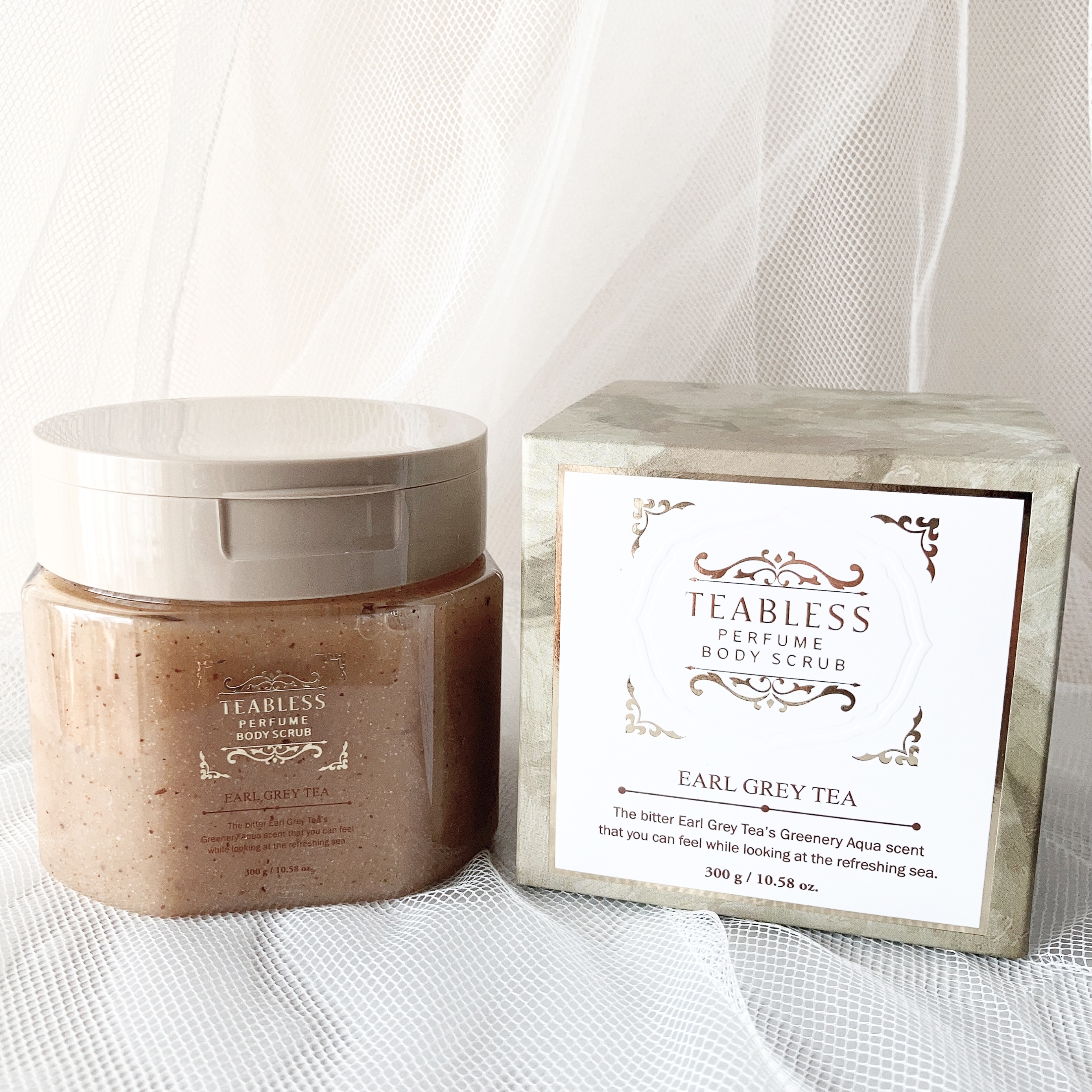 アールグレイティージャム ボディスクラブ/TEABLESS/ボディスクラブを使ったクチコミ（1枚目）