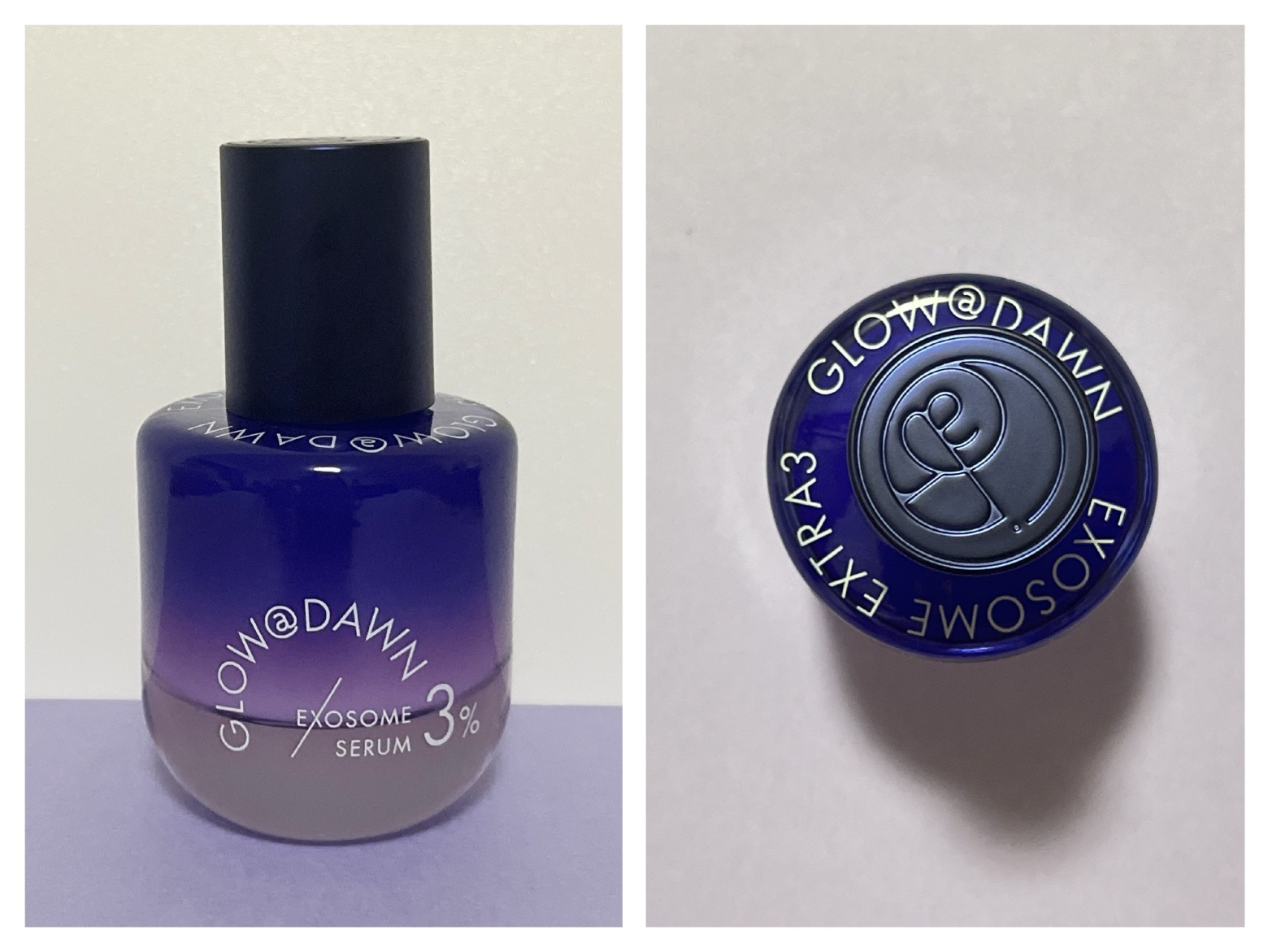 1stエクソソーム エクストラ3%セラム 30mL/GLOW@DAWN/美容液を使ったクチコミ（2枚目）