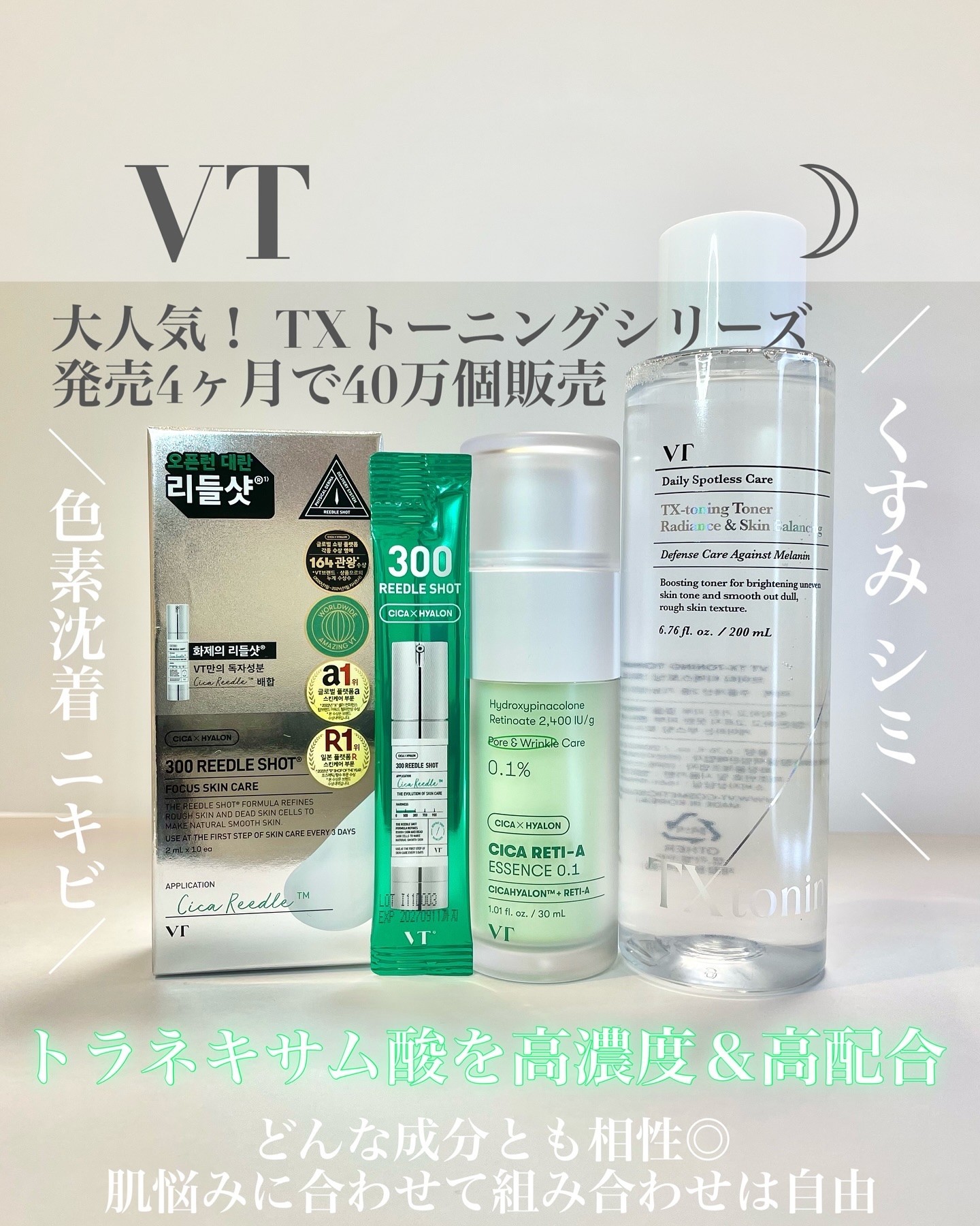 シカレチA エッセンス0.1/VT/美容液を使ったクチコミ（1枚目）