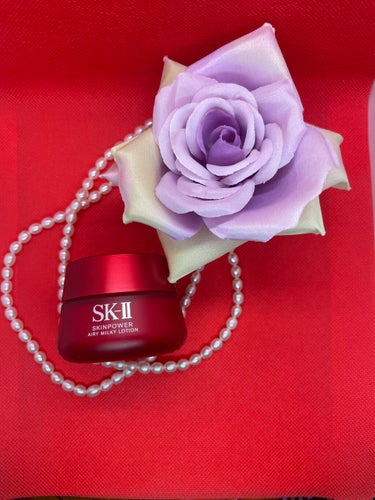 SK-II スキンパワー エアリーのクチコミ「SKⅡ
スキンパワーエアリー

みずみずしい乳液でとても伸びが良いです。
ピテラの香りは健在で.....」（3枚目）