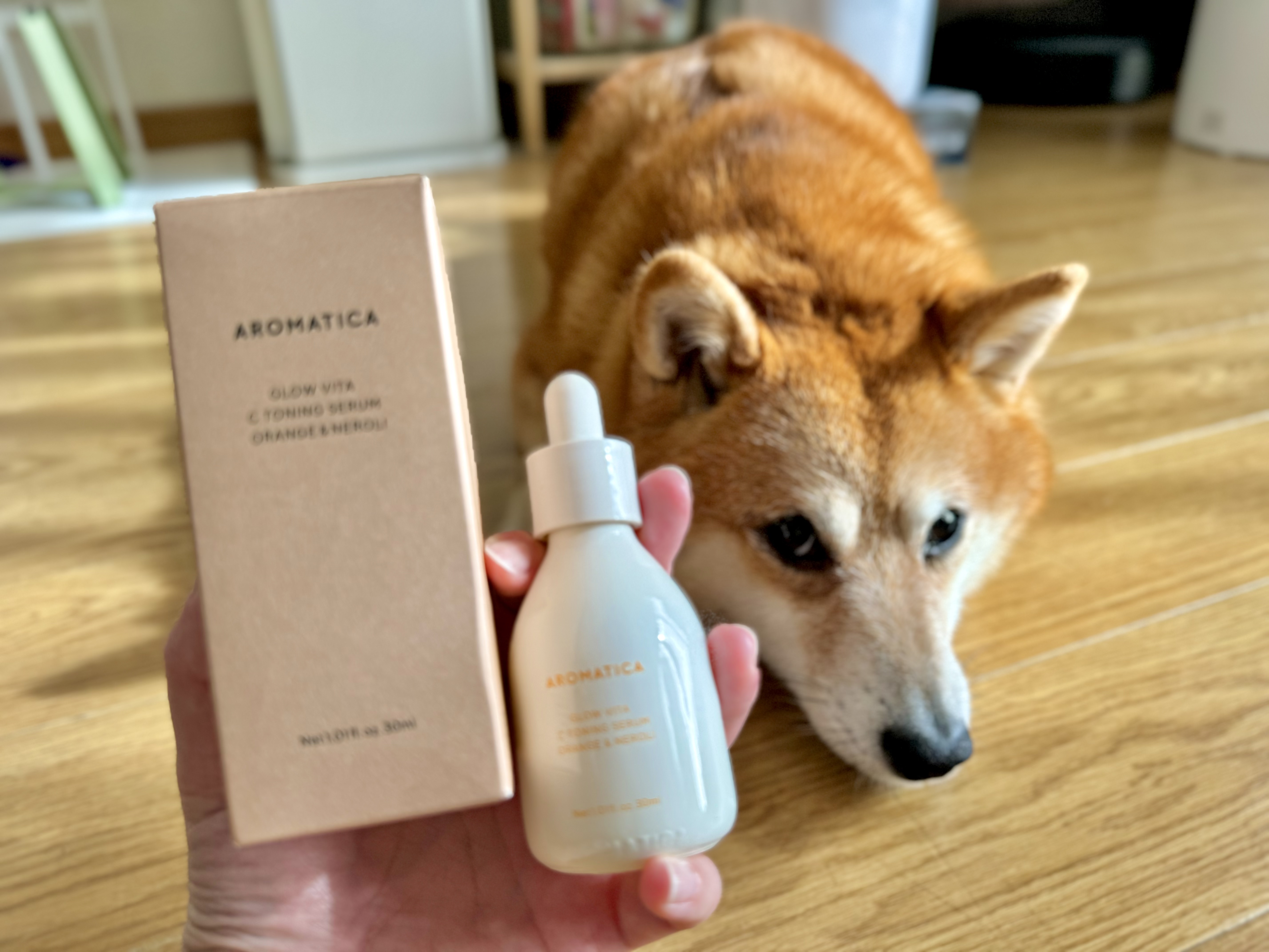 グロービタCトーニングセラム/AROMATICA/美容液を使ったクチコミ（1枚目）