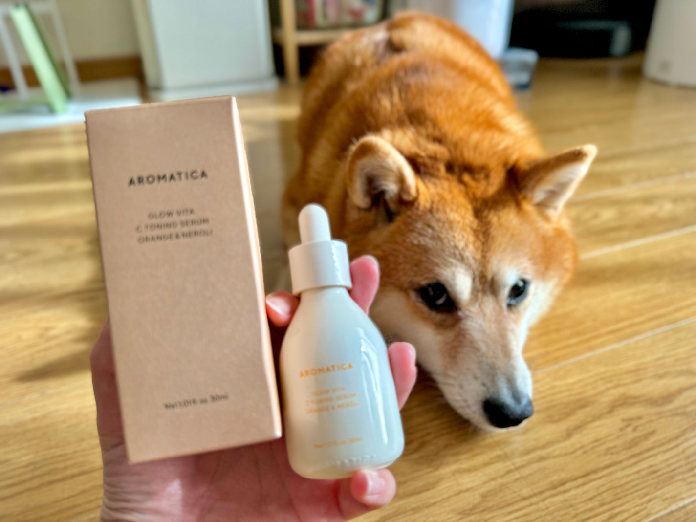 グロービタCトーニングセラム/AROMATICA/美容液を使ったクチコミ(1枚目)