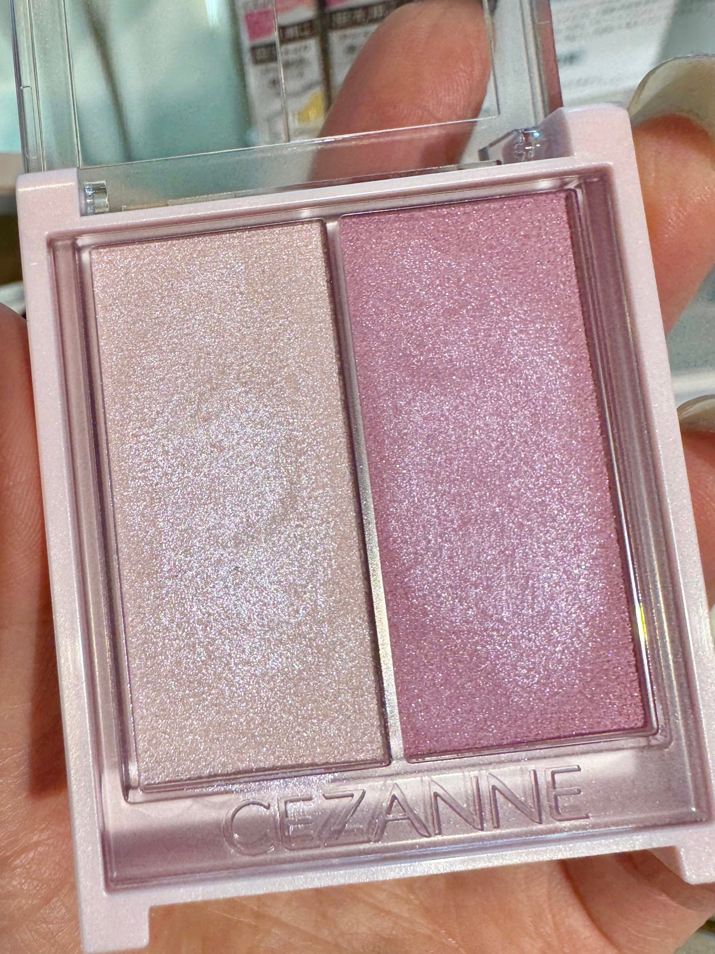 フェイスグロウカラー/CEZANNE/クリームハイライトを使ったクチコミ(3枚目)