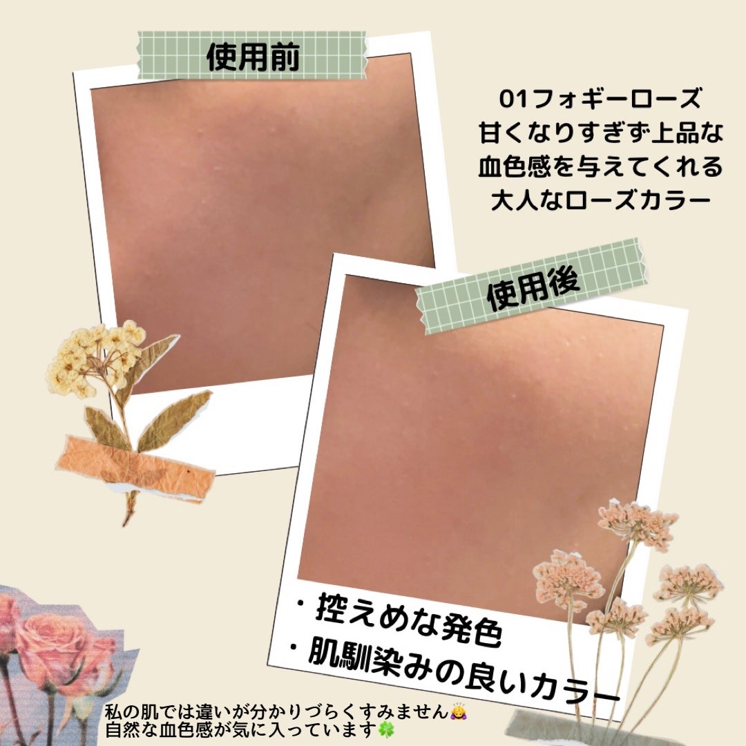 チークブラッシュ/CEZANNE/パウダーチークを使ったクチコミ(2枚目)