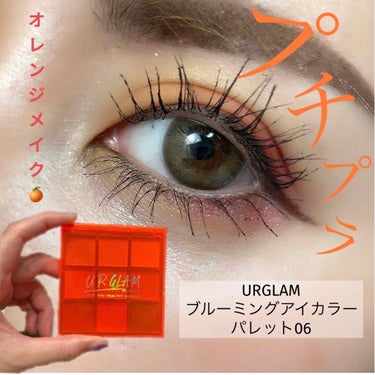 UR GLAM　BLOOMING EYE COLOR PALETTE/U R GLAM/アイシャドウパレットを使ったクチコミ（1枚目）