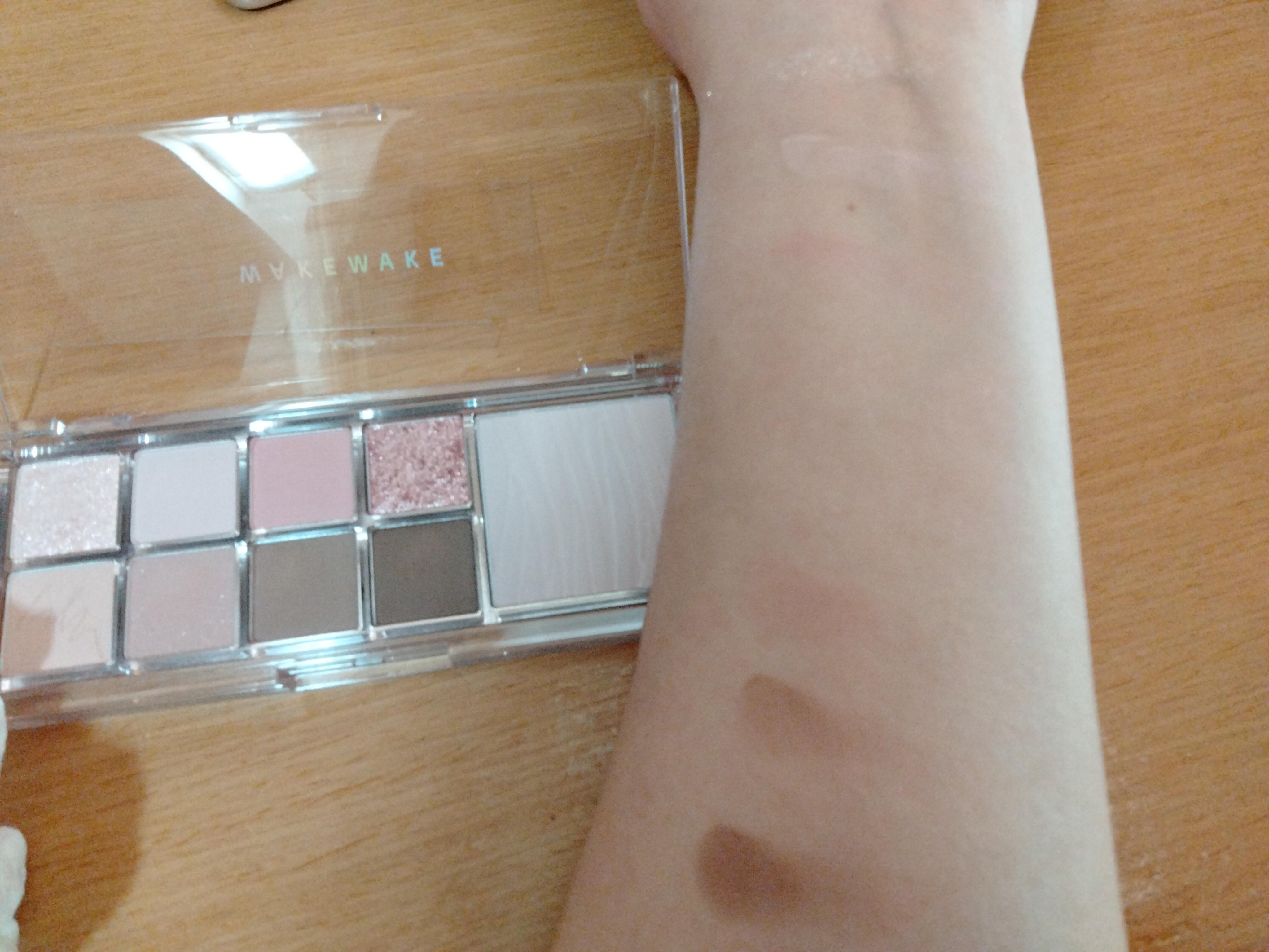 ミックスブラーリングアイパレット/wakemake/マルチパレットを使ったクチコミ（2枚目）