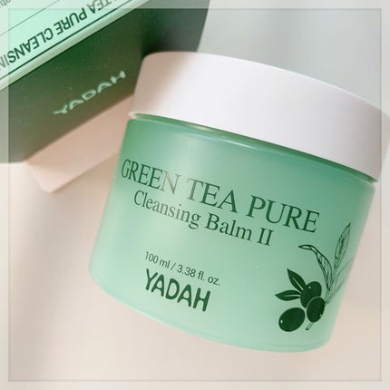 グリーンティーピュアクレンジングバームⅡ/YADAH/クレンジングバームを使ったクチコミ(1枚目)