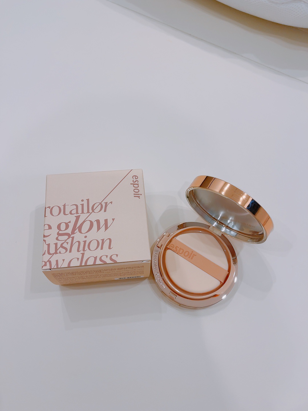 プロテーラービーグロウクッション ニュークラス/espoir/クッションファンデーションを使ったクチコミ（3枚目）