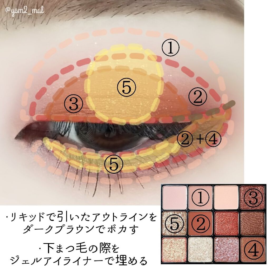 グラムチェンジマルチパレット/A.BLACK/マルチパレットを使ったクチコミ(3枚目)