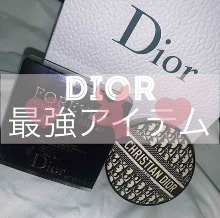 ディオールスキン フォーエヴァー クッション ディオールマニア エディション/Dior/クッションファンデーションを使ったクチコミ(1枚目)