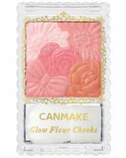 グロウフルールチークス/キャンメイク/パウダーチークを使ったクチコミ(1枚目)