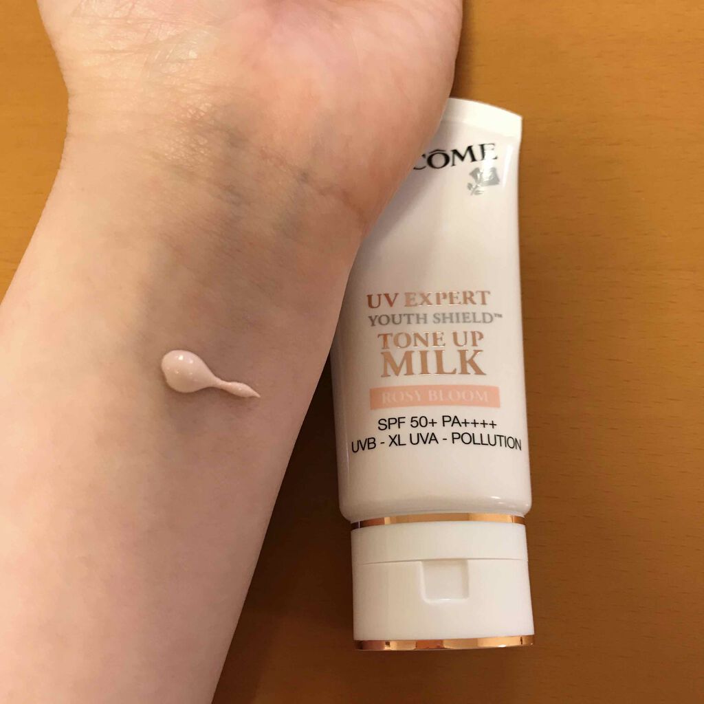 UV エクスペール トーン アップ ローズ/LANCOME/日焼け止め・UVケアを使ったクチコミ(2枚目)