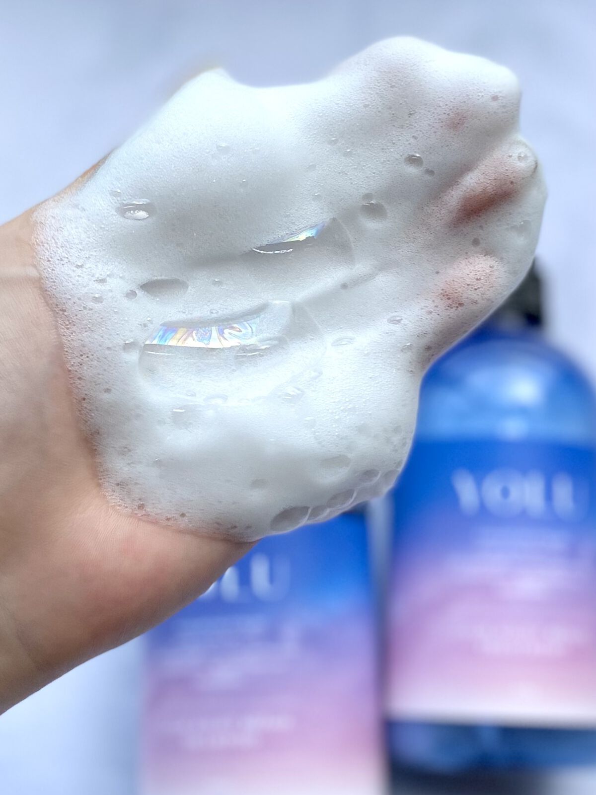 カームナイトリペアシャンプー／トリートメント/YOLU/市販シャンプーを使ったクチコミ（3枚目）