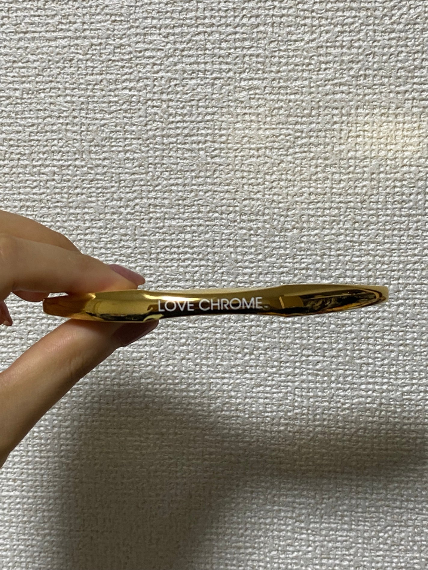 (R)K24GPツキ ゴールド/LOVECHROME/ヘアコームを使ったクチコミ(4枚目)