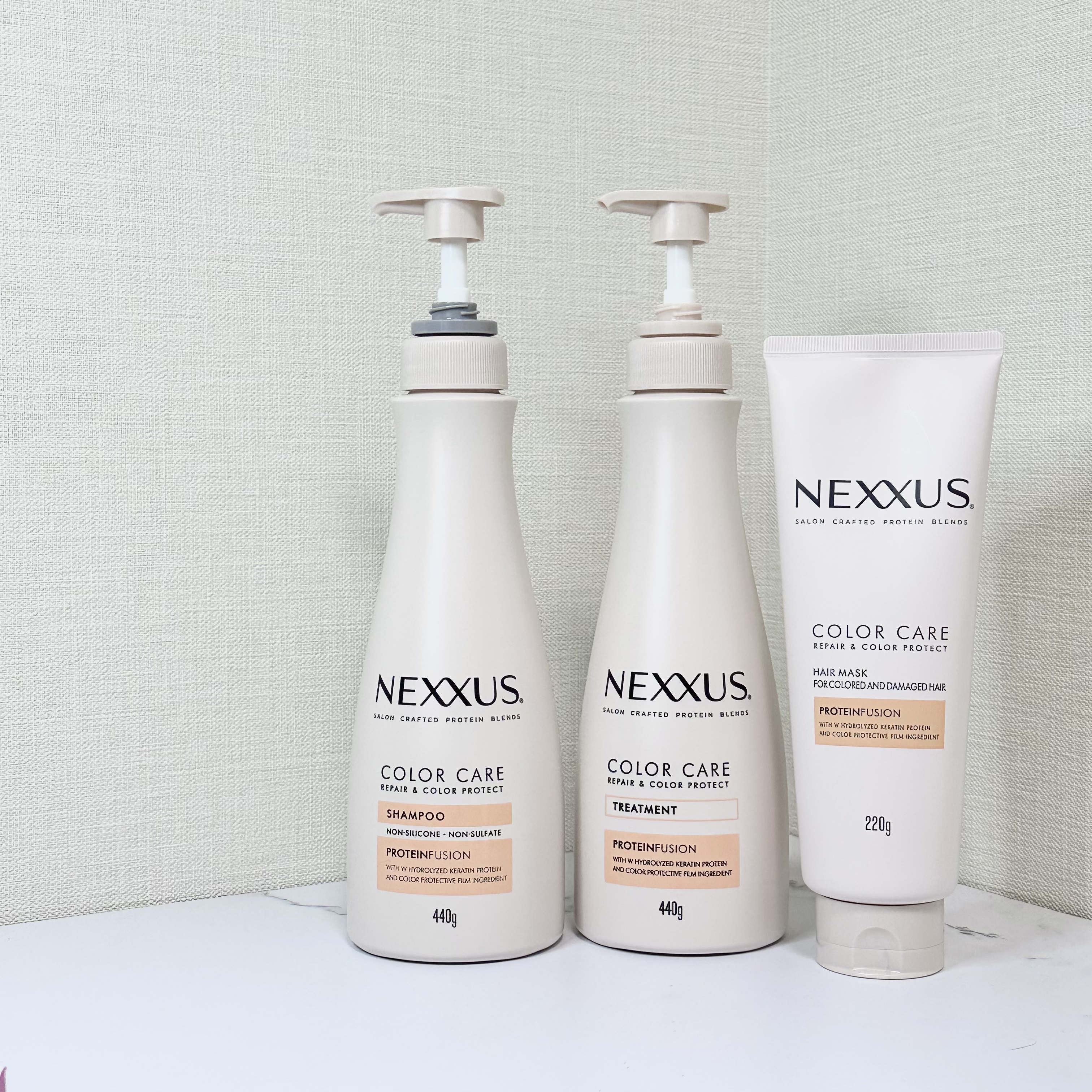 ネクサス リペア＆カラープロテクト シャンプー／トリートメント/NEXXUS(ネクサス)/市販シャンプーを使ったクチコミ（1枚目）