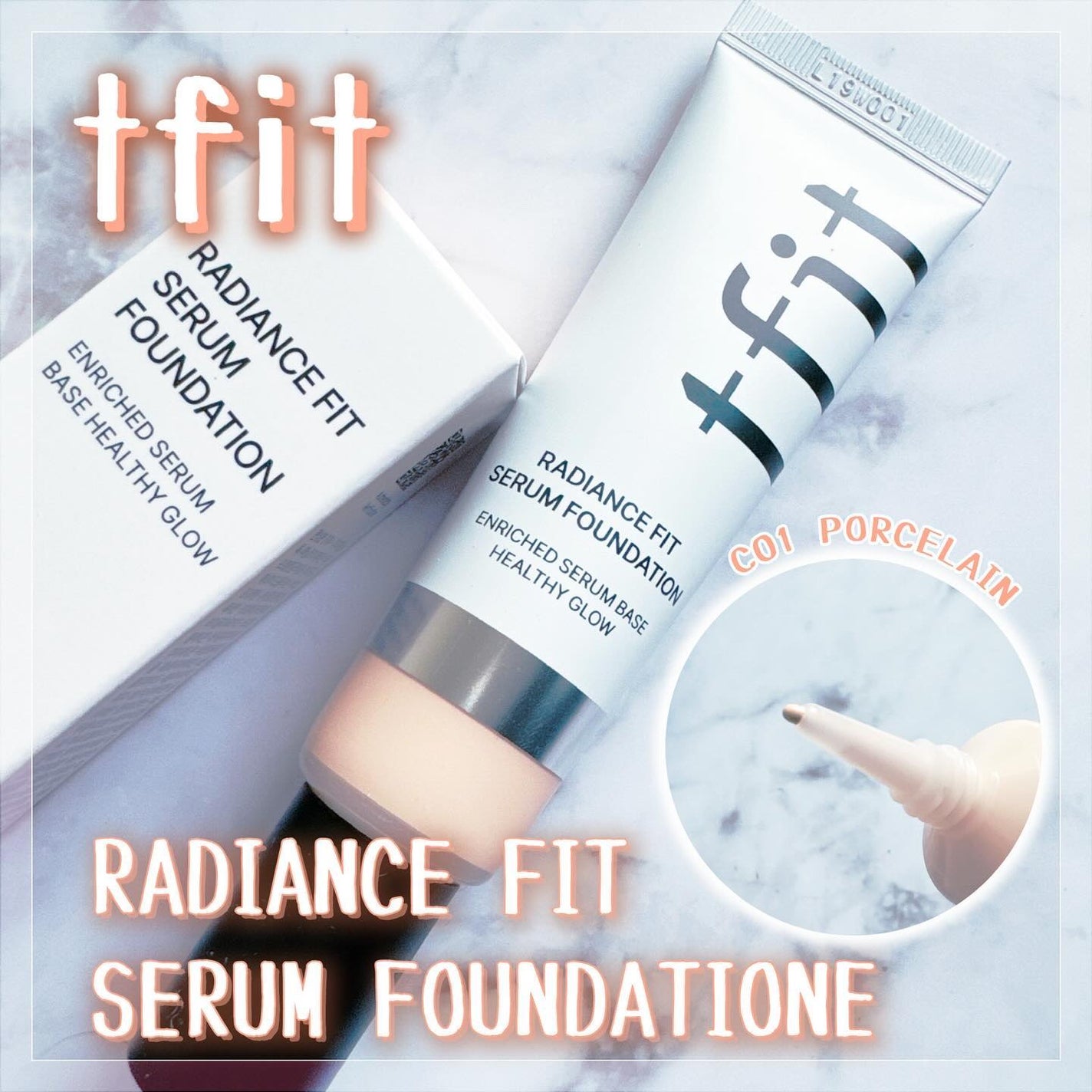 ラディアンスフィットセラムファンデーション/TFIT/リキッドファンデーションを使ったクチコミ(1枚目)