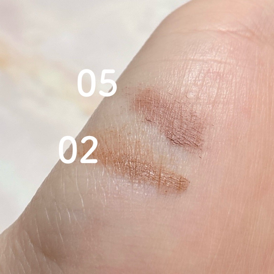 ハンオールブロウカラ/rom&nd/眉マスカラを使ったクチコミ(3枚目)