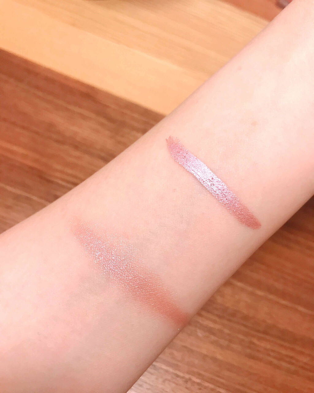 スパークリングアイグロス/スウィーツ スウィーツ/リキッドアイシャドウを使ったクチコミ（3枚目）