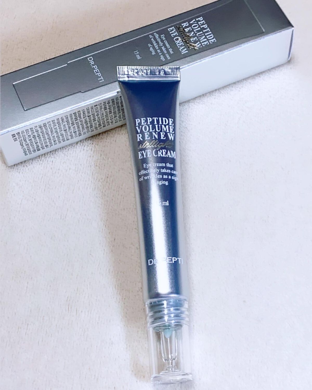 ペプチドボリュームステライトアイクリーム/DR.PEPTI/アイケア・アイクリームを使ったクチコミ（1枚目）