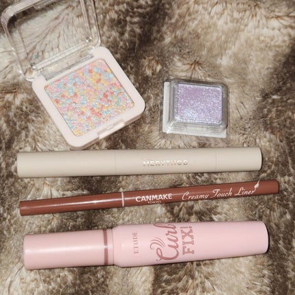 ツートーンシャドウ 05 GLITTER TAP/MERYTHOD/スティックアイシャドウを使ったクチコミ(1枚目)