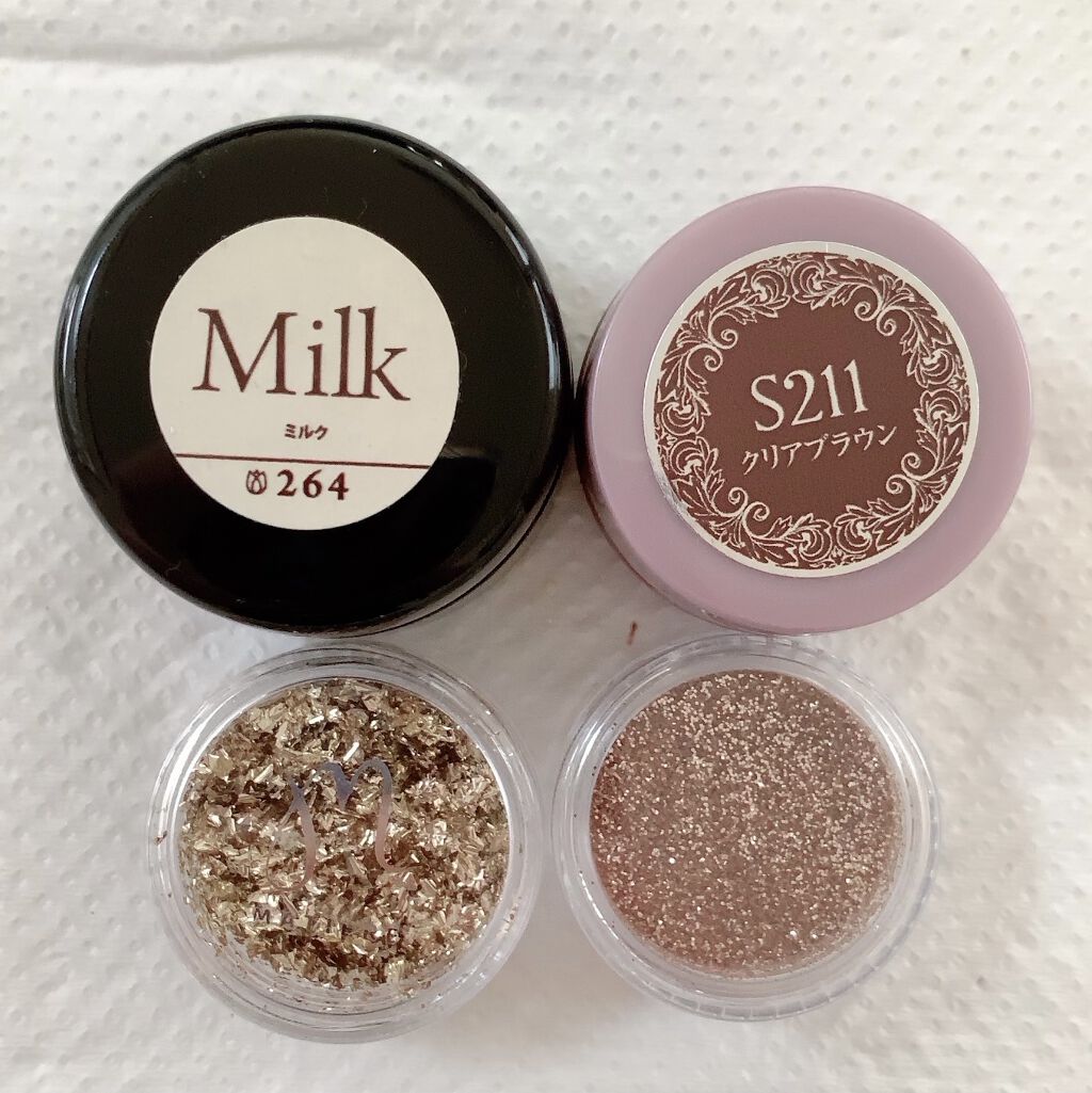 プリジェルミューズ S211 クリアブラウン/プリジェル/ジェルネイルを使ったクチコミ（3枚目）