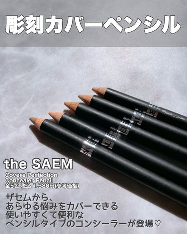 カバーパーフェクショントリプルポッドコンシーラー コレクトベージュ/the SAEM/パレットコンシーラーを使ったクチコミ（3枚目）