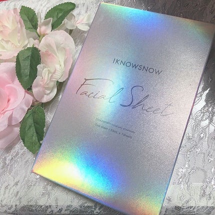 フェイシャルシート/IKNOWSNOW/シートマスク・パックを使ったクチコミ(4枚目)