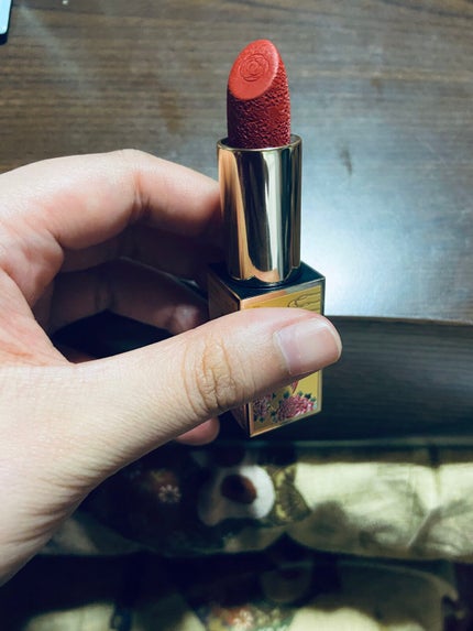 頤和園 コラボ 彫刻口紅/CATKIN/口紅を使ったクチコミ(2枚目)