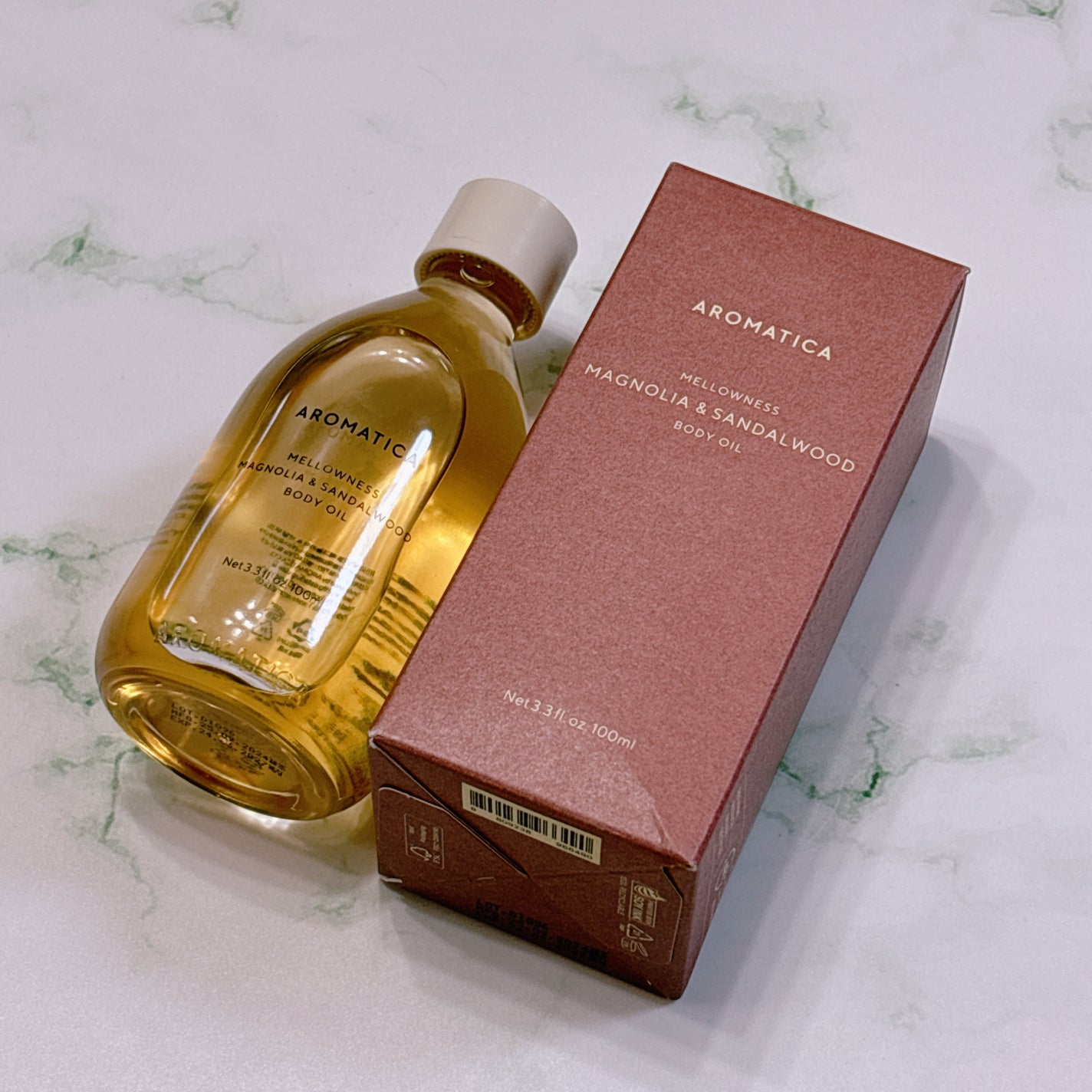 メロウニス ボディオイル マグノリア&サンダルウッド/AROMATICA/ボディオイルを使ったクチコミ(4枚目)