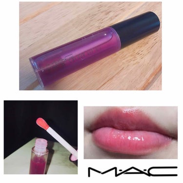 M・A・C ヒント オブ カラー リップ オイルのレビューをしていきます💄
これはとってもお気に入りのリップです💕

＊グロスだと思い購入するつもりでしたがティント効果があるとの事👀サラッとしたシロップ