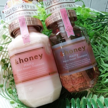 &honey Melty モイストリペア シャンプー1.0／モイストリペア ヘアトリートメント2.0/&honey/シャンプー・コンディショナーを使ったクチコミ（1枚目）