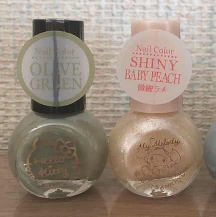 サンリオネイル/DAISO/マニキュアを使ったクチコミ(3枚目)