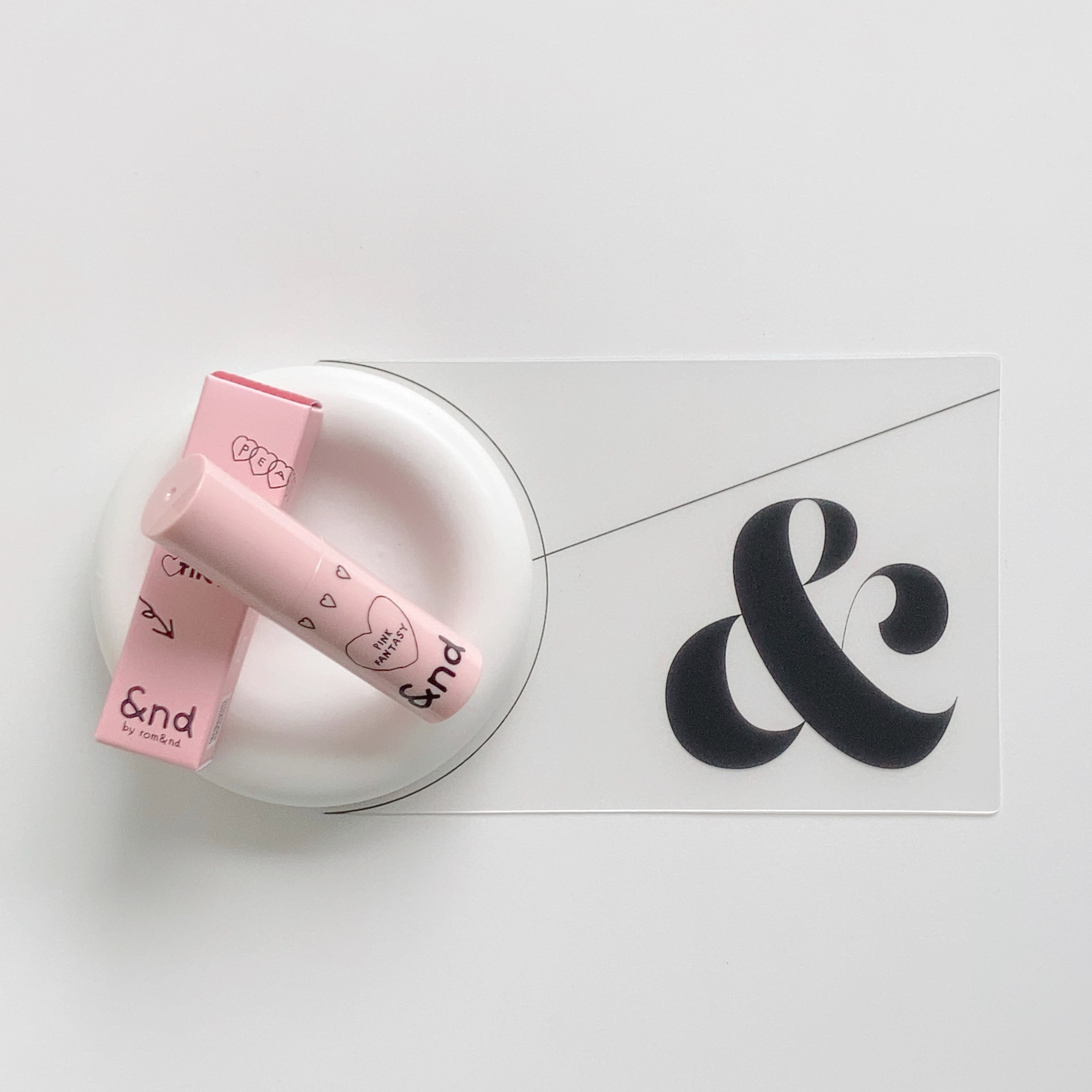 グラッシーボムティント/&nd by rom&nd/リップティントを使ったクチコミ（1枚目）