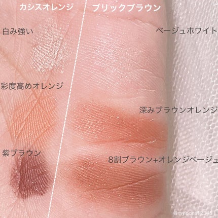 トーンアップアイシャドウ/CEZANNE/アイシャドウパレットを使ったクチコミ(3枚目)