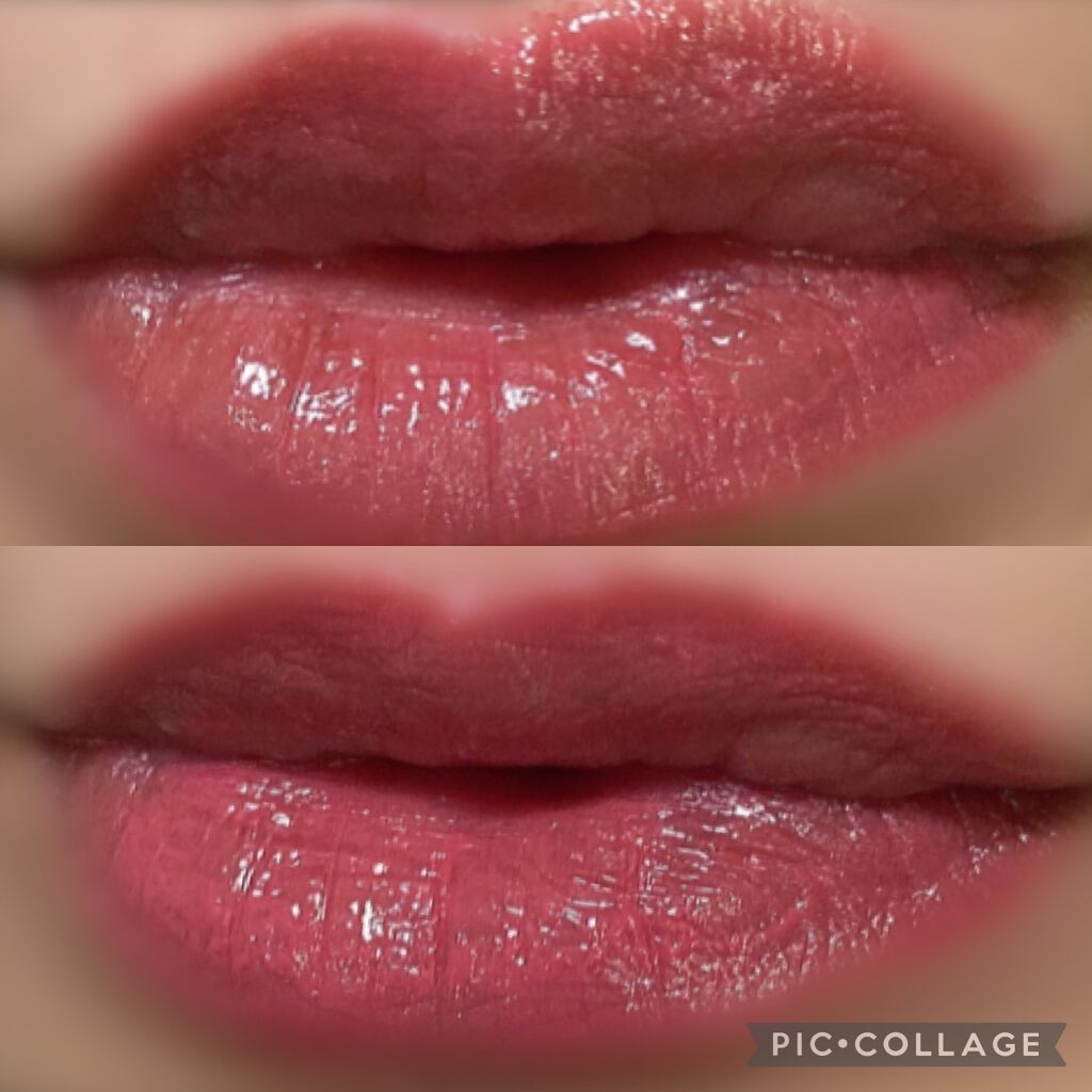 ルージュ ヴォリュプテ シャイン/YVES SAINT LAURENT BEAUTE/口紅を使ったクチコミ（3枚目）