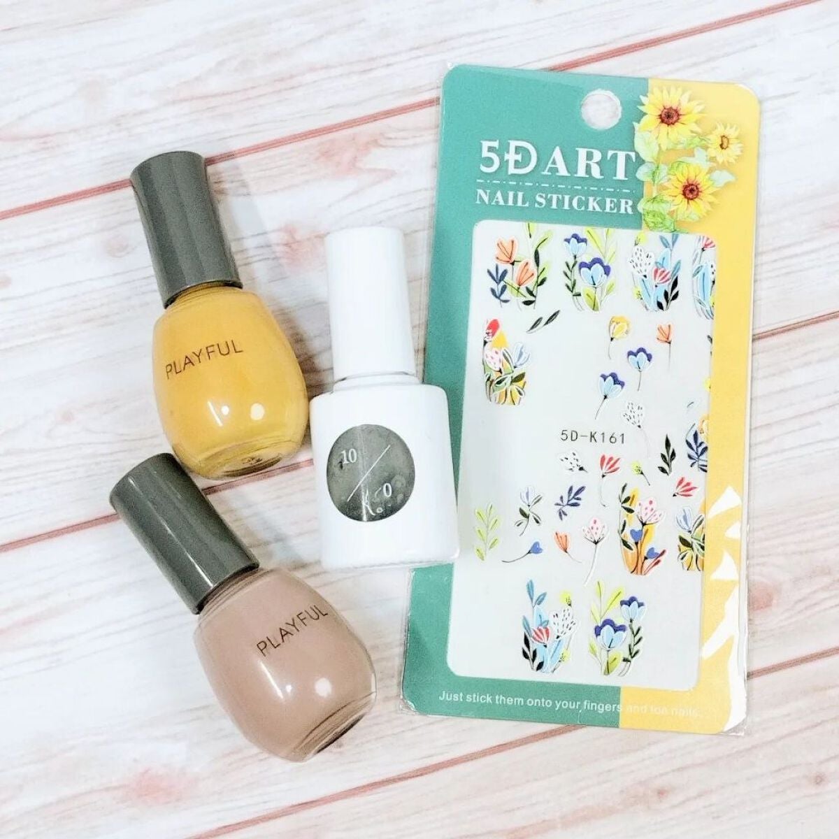 カラーベースコート ゼロ/uka/オールインワンネイルを使ったクチコミ(2枚目)