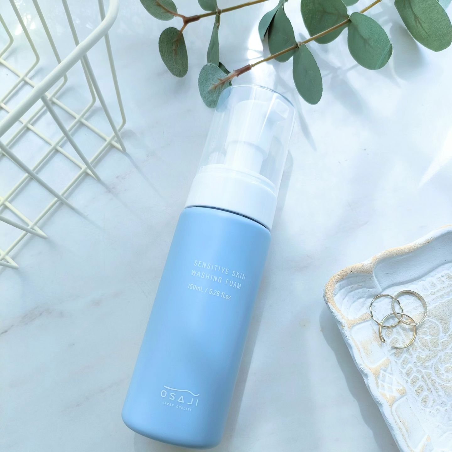 センシティブ スキン ウォッシングフォーム/OSAJI/泡洗顔を使ったクチコミ（1枚目）