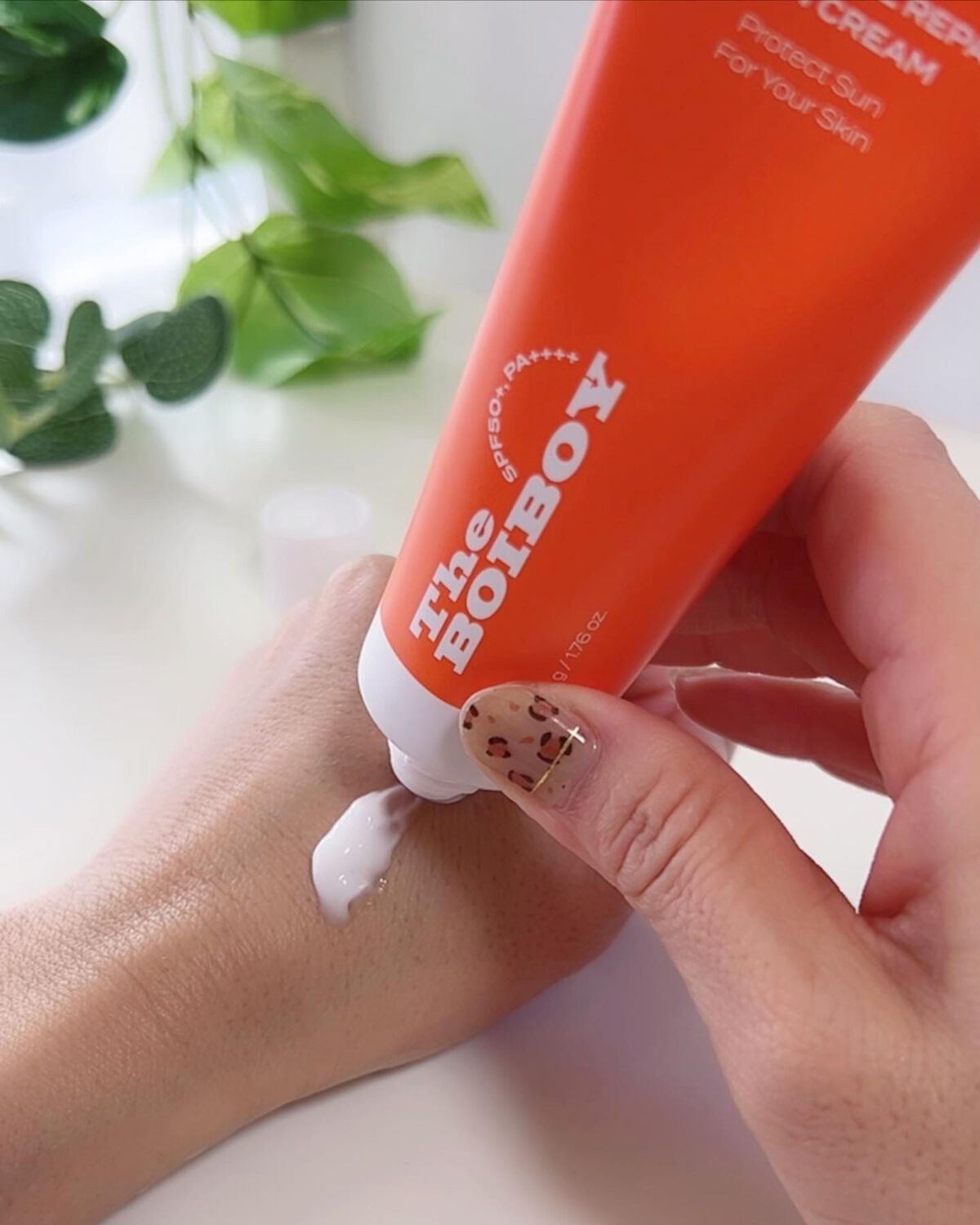 デイリー パンテノール リペア サンクリーム/TheBOIBOY/日焼け止めクリームを使ったクチコミ（2枚目）