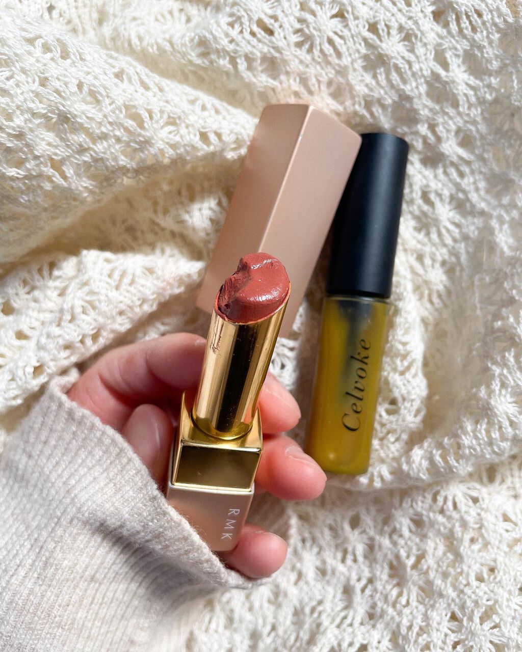 エンスロール グロス 05 レモンイエロー/Celvoke/リップグロスを使ったクチコミ（1枚目）