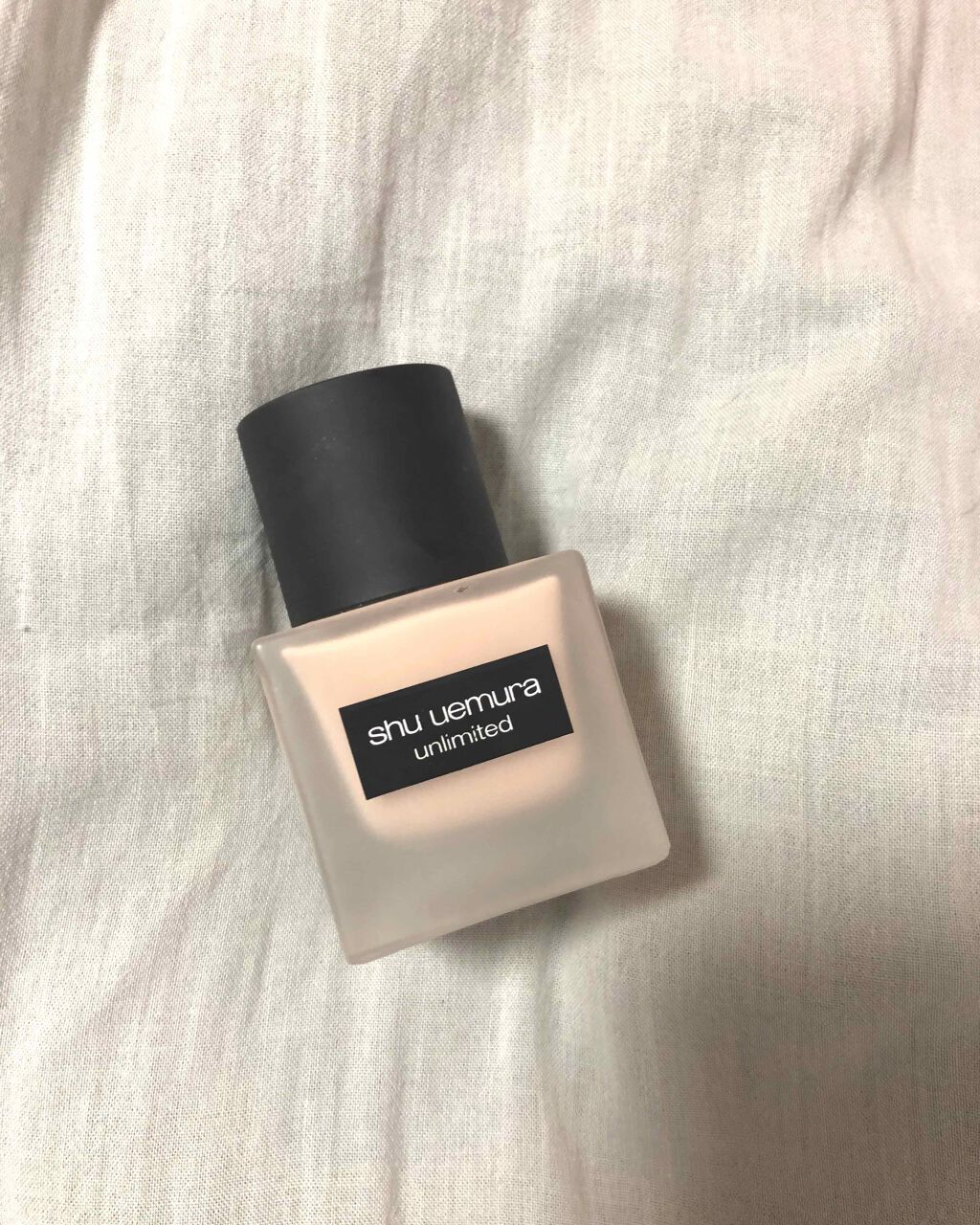 (旧)アンリミテッド ラスティング フルイド/shu uemura/リキッドファンデーションを使ったクチコミ(1枚目)