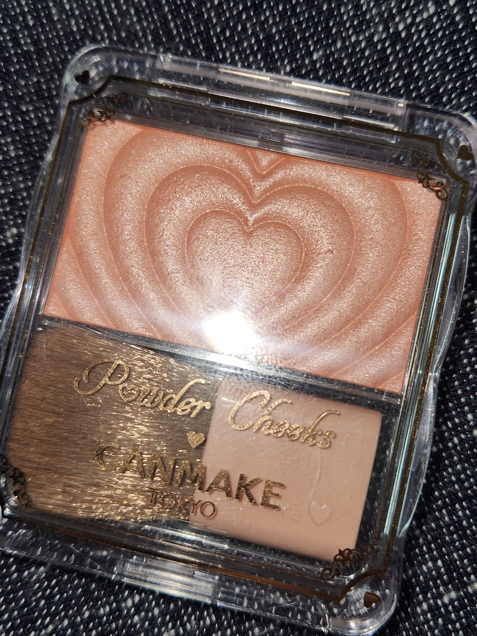 パウダーチークス P03 チアフルピーチ/キャンメイク/パウダーチークを使ったクチコミ（3枚目）