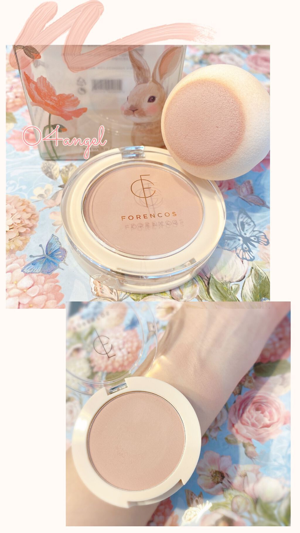 ピュアブラッシャー パフ付き/フォレンコス/パウダーチークを使ったクチコミ（1枚目）