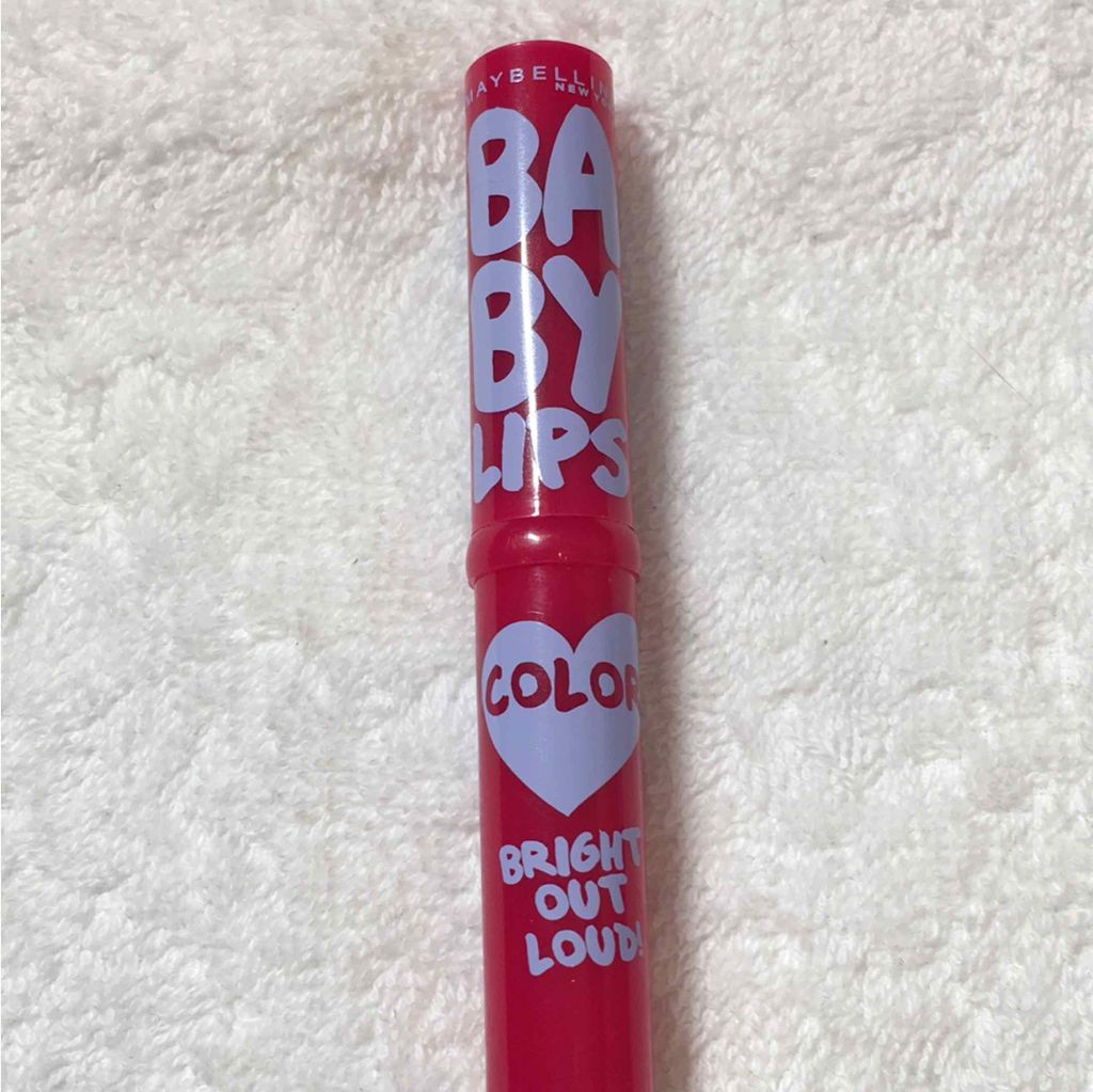 リップクリーム カラー BABY LIPS/MAYBELLINE NEW YORK/リップケアを使ったクチコミ（1枚目）